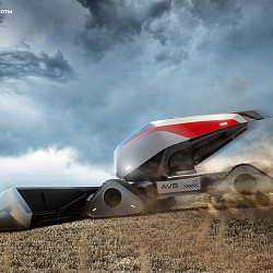 Дизайн-центр Ростсельмаш (RSM Design) показал концепты техники будущего в рамках AVS 2050